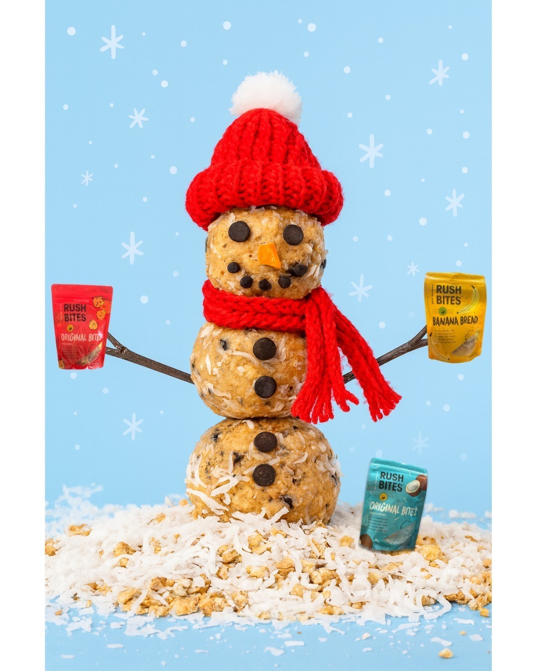 Rush Bites = your holiday snack MVP 🥰 

