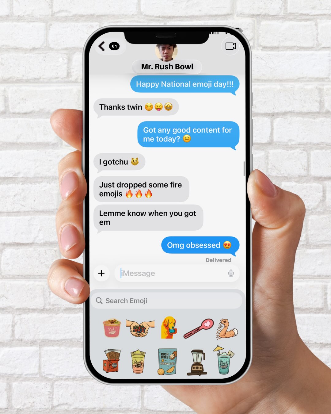 We heard it’s National Emoji Day! So we’re just gonna leave these right here…


