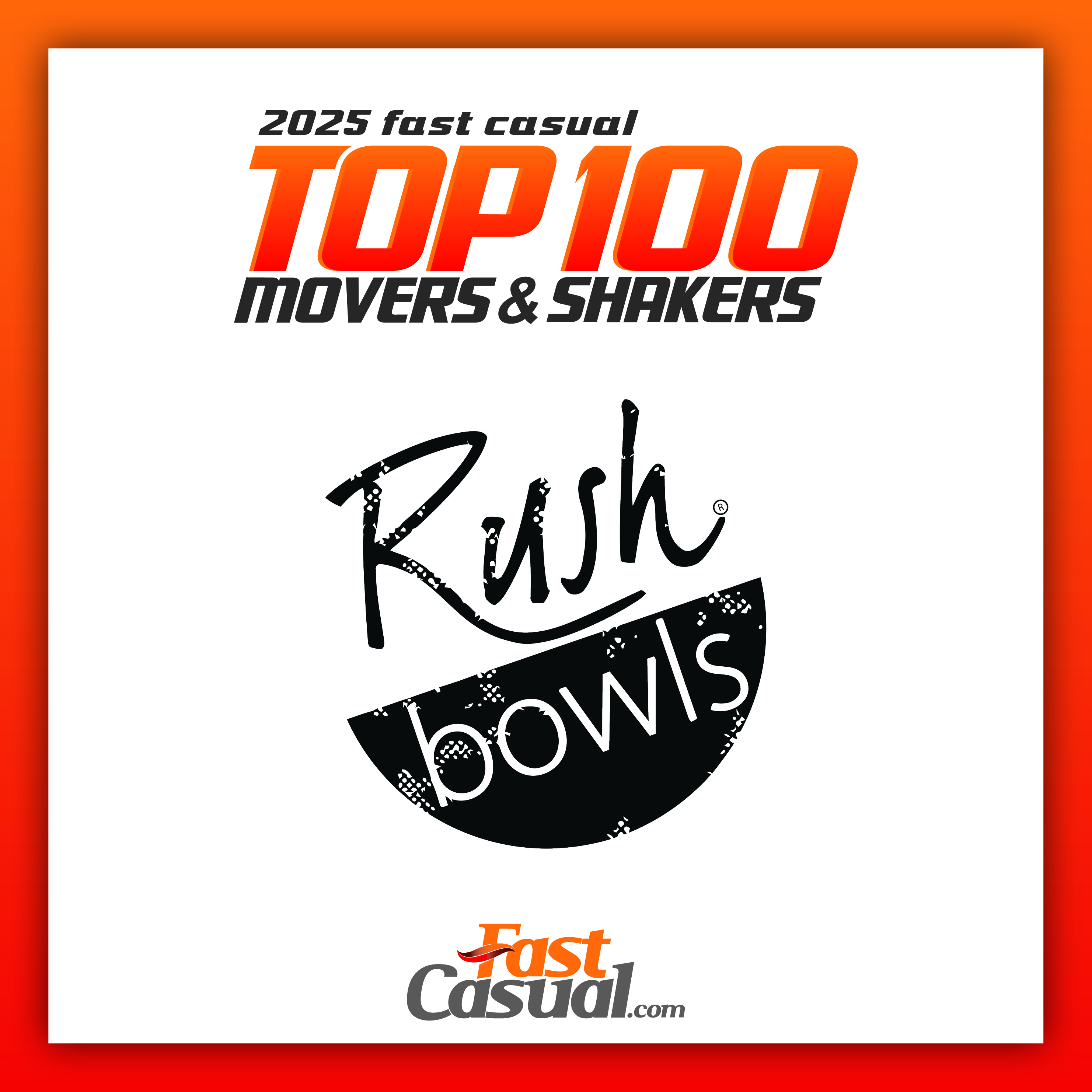 Rush Bowls healthy food franchise