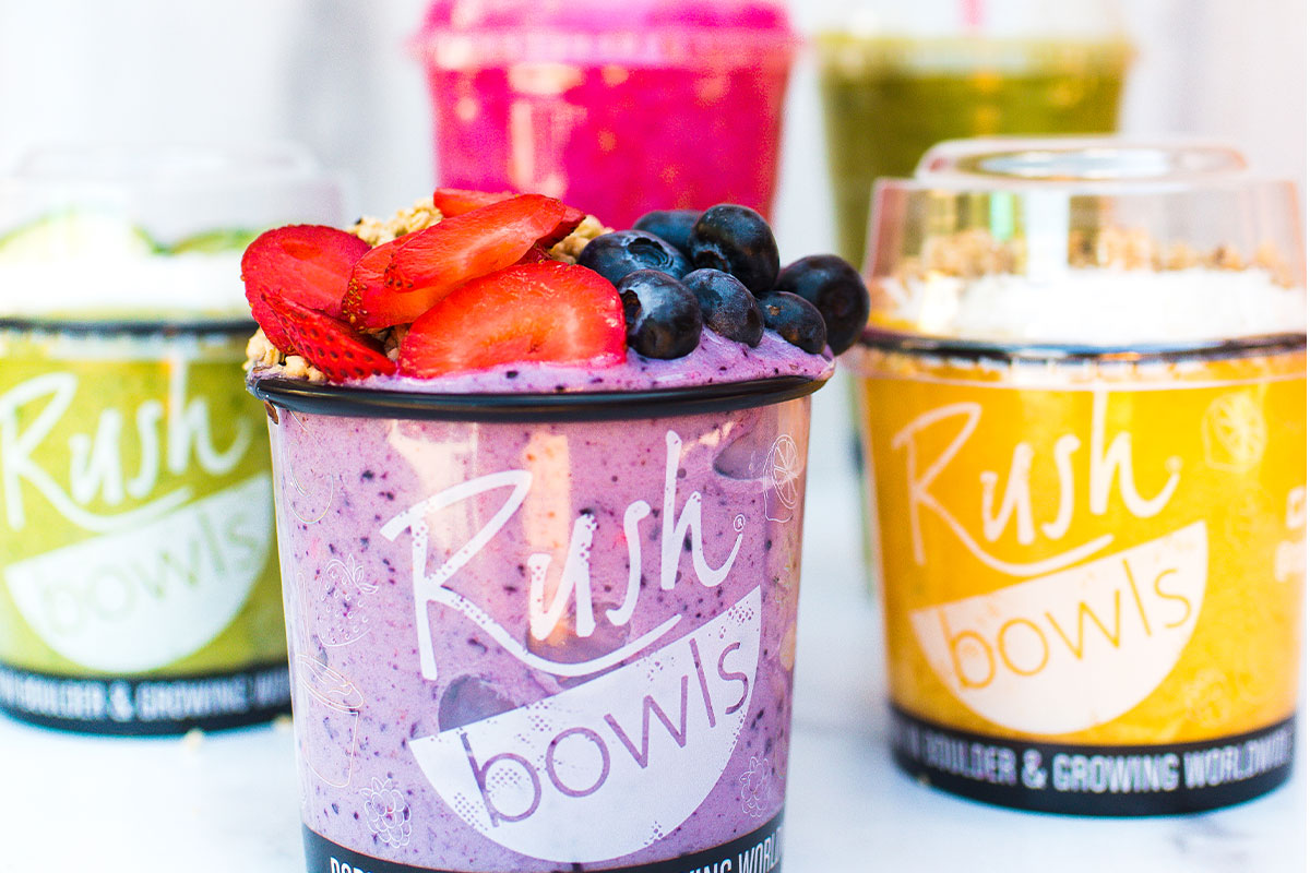 Our Products Rush Bowls Healthy Food Franchise, Acai Bowl Business