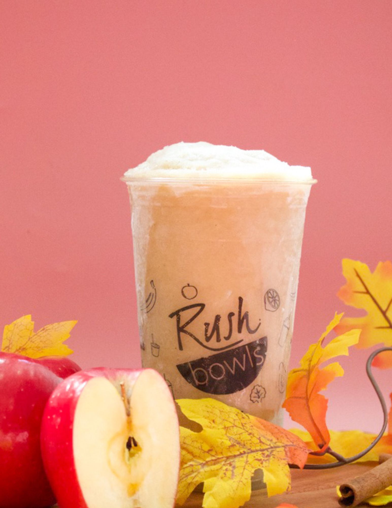 Rush Bowls Ashburn Harvest Cider Smoothie