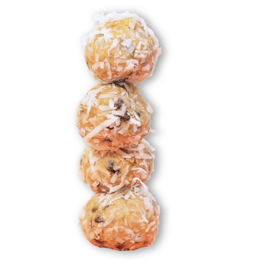 Rush Bowls crunchy bites with peanut butter, chocolate chips much more tasty ingredients. 