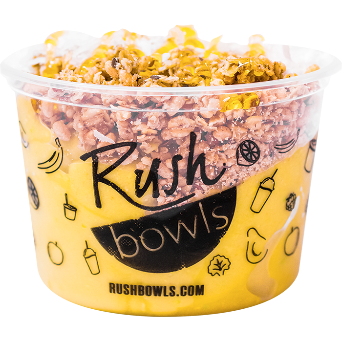 A Rush Bowls' healthy food franchise is the perfect opportunity to take advantage of the low investment and high return.