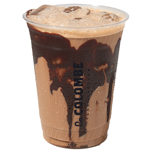 Cold brew made from La Colombe Cold Brew, sweet cream, and chocolate sauce.