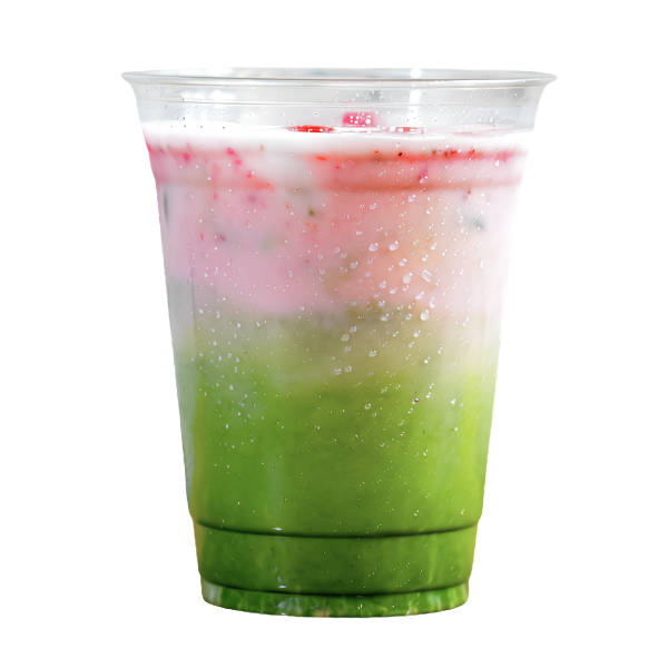 Strawberry Matcha Latte